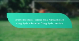 Jérôme Mechack: Historia życia, Najważniejsze osiągnięcia w karierze, Osiągnięcia osobiste