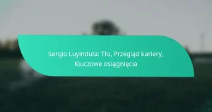 Sergio Luyindula: Tło, Przegląd kariery, Kluczowe osiągnięcia