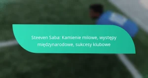 Steeven Saba: Kamienie milowe, występy międzynarodowe, sukcesy klubowe